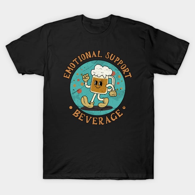 Emotional support beverage T-Shirt by valentinahramov